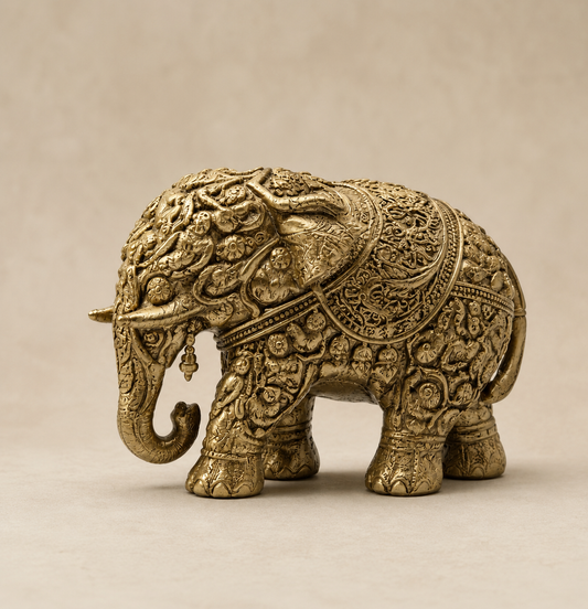 Marble Dust Elephant
